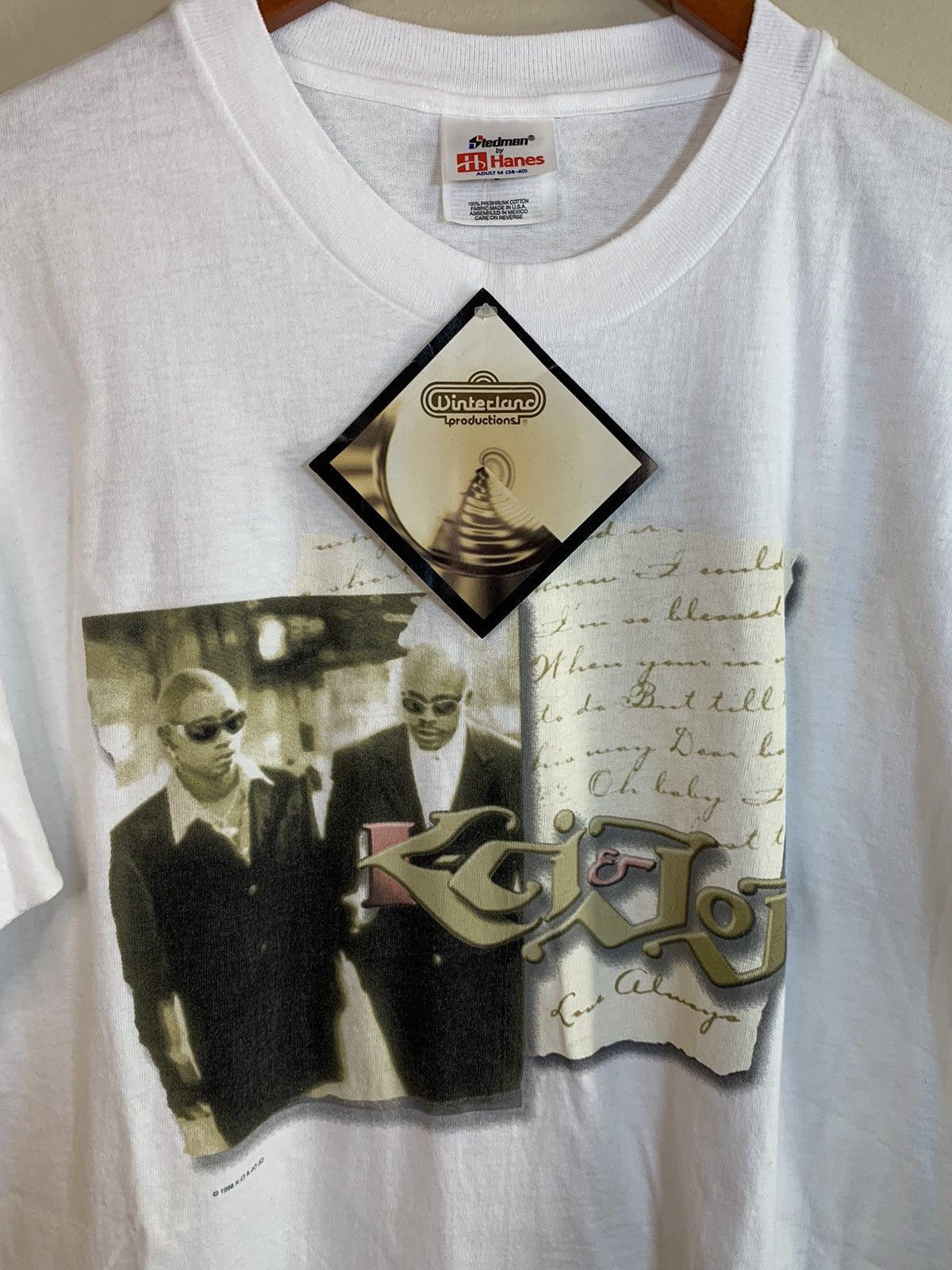 Band Tees × Rap Tees × Vintage *RARE* Vintage DS 1998 K-Ci & JoJo Love Always Tour T-Shirt Size US M / EU 48-50 / 2 - 3 Thumbnail