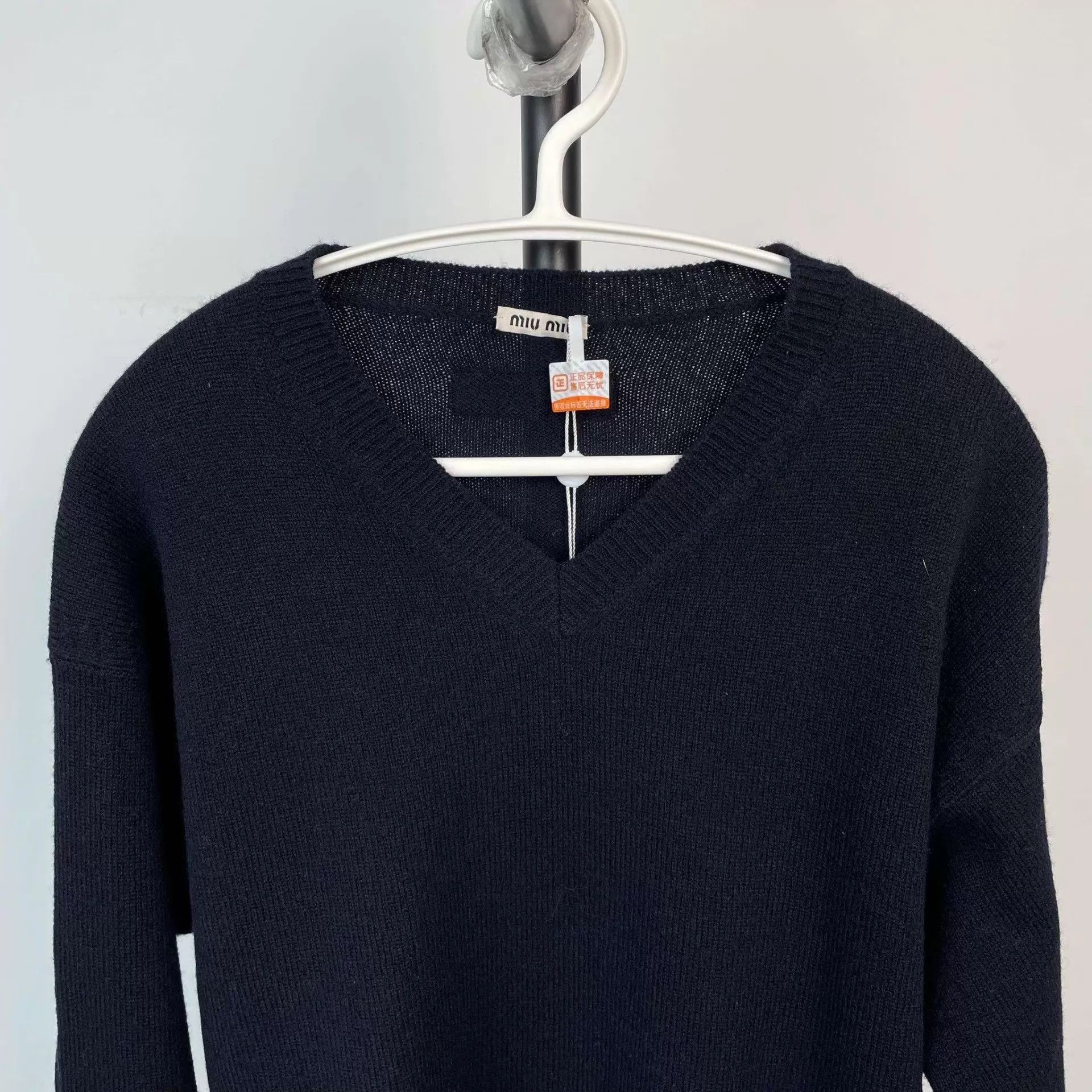 Miu Miu MIU MIU black sweater 38 95 New Size XS / US 0-2 / IT 36-38 - 9 Thumbnail