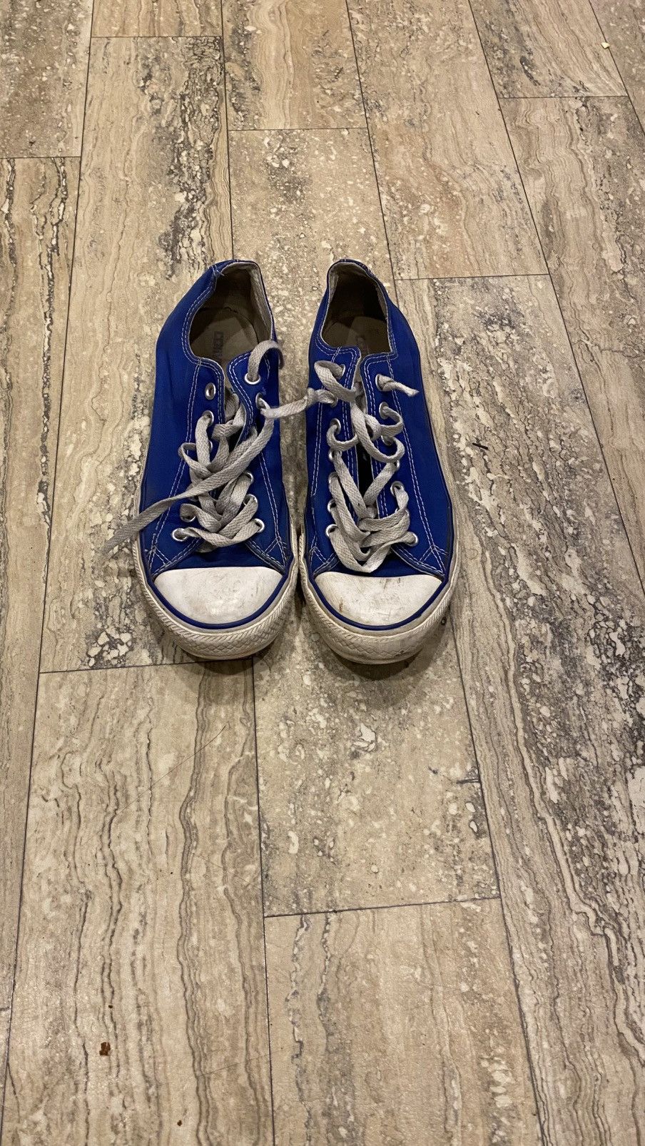 Converse BLUE AND WHITE CONVERSE SHOES Size US 10 / EU 43 - 1 Thumbnail