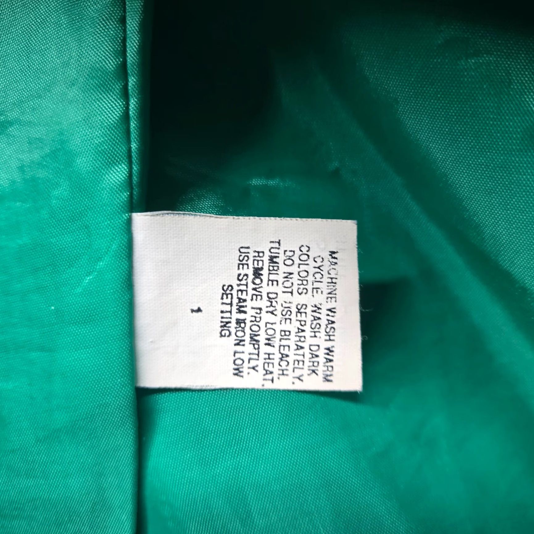 Vintage Vintage Leslie Fay Green Jacket Coat Long Sleeve Adult Women's Size 16 Size XXL / US 16-18 / IT 52-54 - 5 Thumbnail