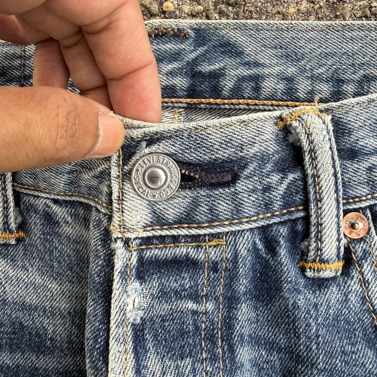 Levi's W30 Levi's 501 Button Fly Faded Denim Jean Pants Size US 30 / EU 46 - 6 Thumbnail