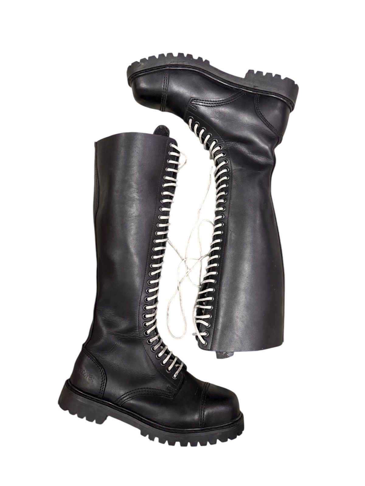 Undercover UNDERCOVER ENGLAND 30 EYES LEATHER BOOTS Size US 9.5 / IT 39.5 - 2 Thumbnail