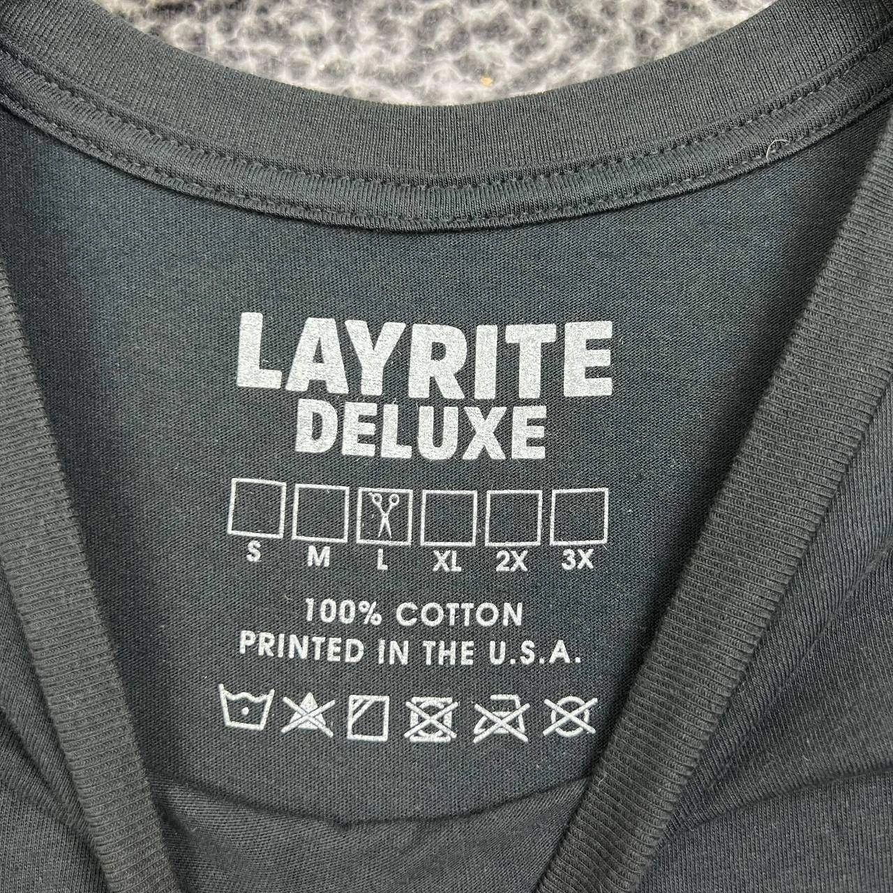 Other Vintage Layrite Deluxe Shirt Men Crew Neck Cotton L Size US L / EU 52-54 / 3 - 2 Thumbnail