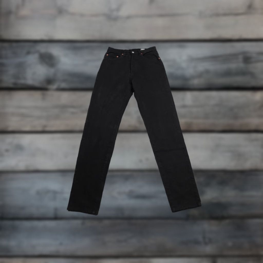 Vintage BIG STAR Jeans Men 30x34 Black Cowboy Western Dark Wash Straight Leg Jeans Size US 30 / EU 46 - 1 Thumbnail
