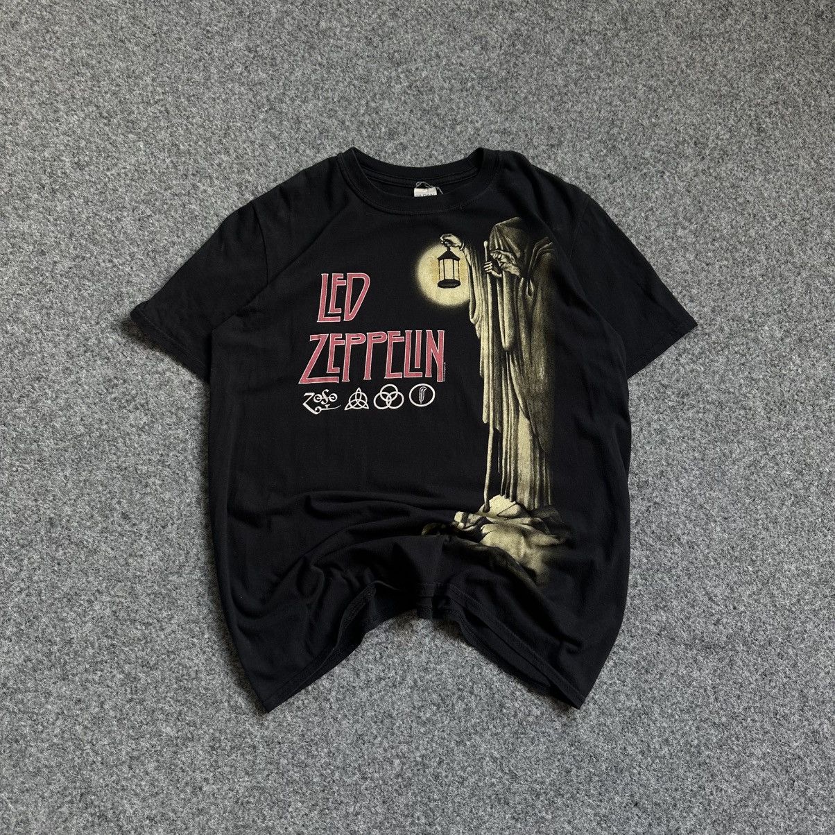 Led Zeppelin VTG Adult Led Zeppelin T-shirts Big Logo 2012 Band Rock Size US M / EU 48-50 / 2 - 2 Thumbnail
