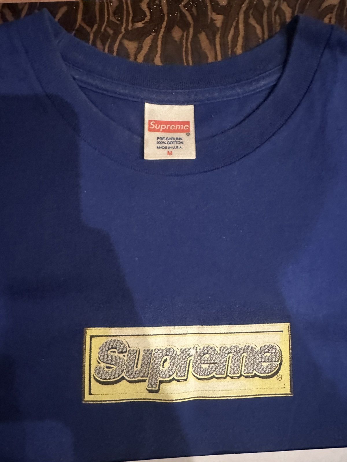 Supreme Bling Tee MEDIUM WORN