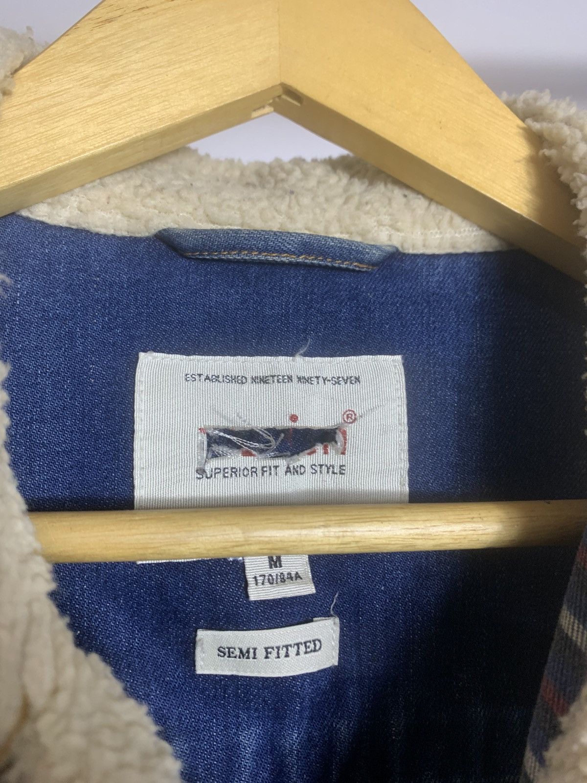 Vintage Vintage Yishion Denim Sherpa Size US M / EU 48-50 / 2 - 4 Thumbnail
