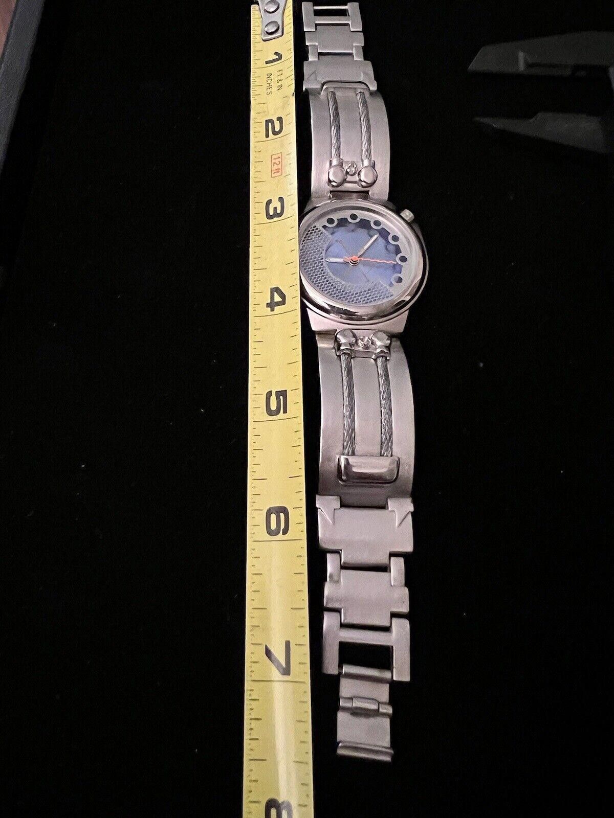Designer Arenix Stainless Steel Watch New Battery Working Size ONE SIZE - 4 Thumbnail