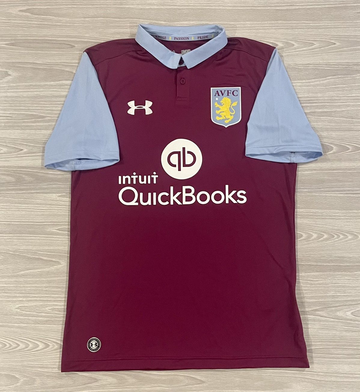 Under Armour Under Armour 2016/17 Aston Villa Soccer Jersey Men’s Medium Size US M / EU 48-50 / 2 - 1 Thumbnail