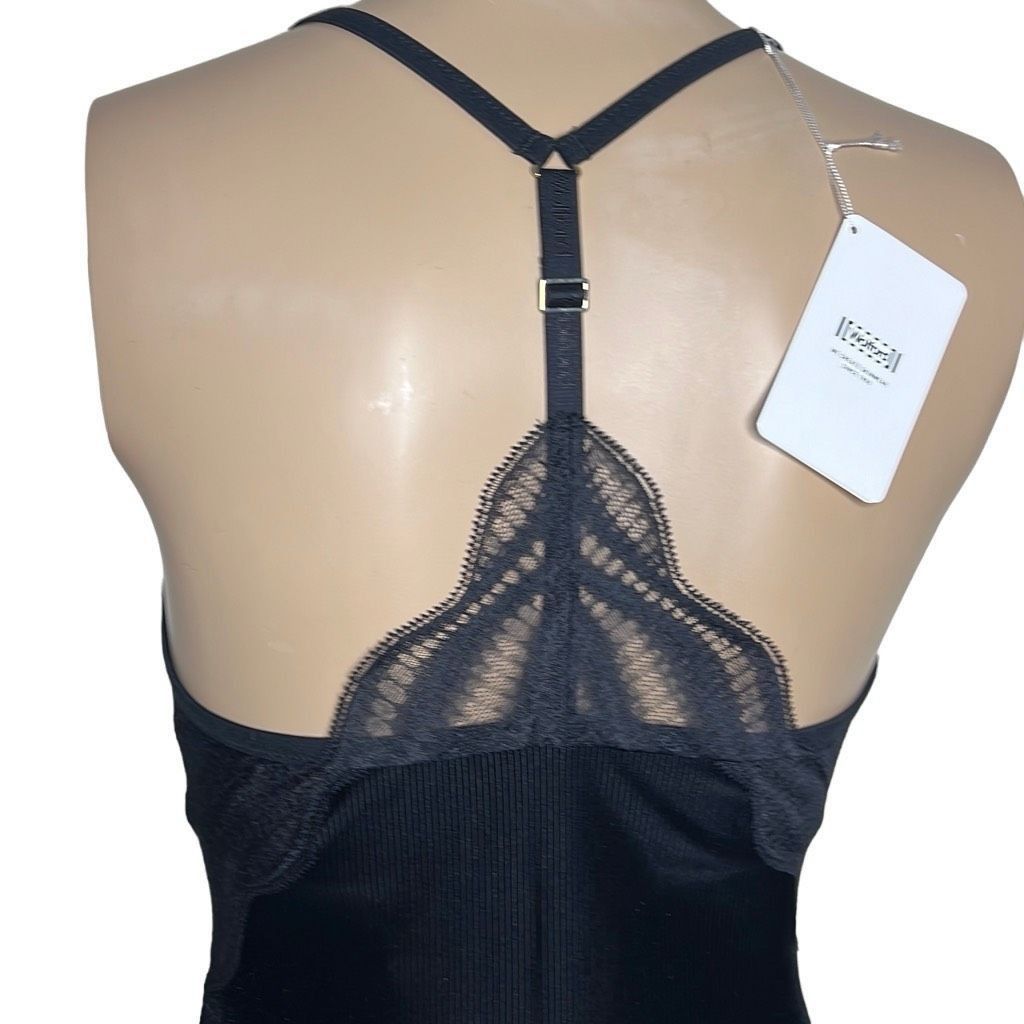Wolford NWT Wolford Esmeralda String Body Black 10 D-cup Size L / US 10 / IT 46 - 12 Thumbnail