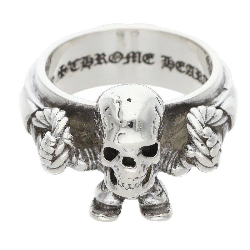 Chrome Hearts US10-10.5 Chrome Hearts Foti Harris Cable Ring 21 Size ONE SIZE - 1 Thumbnail