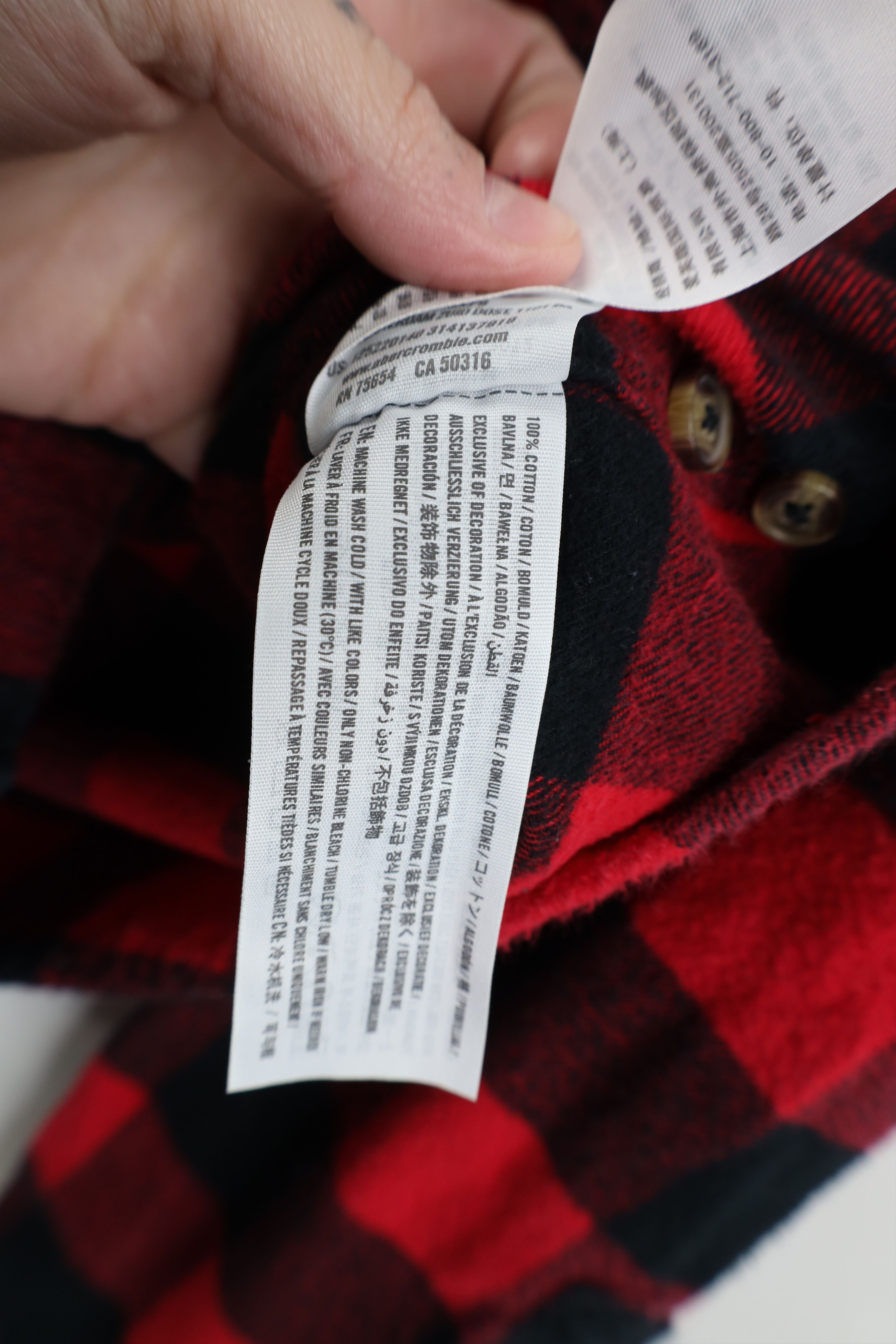 Abercrombie & Fitch Vintage 90s Y2K Abercrombie & Fitch Flannel Button Shirt Size US M / EU 48-50 / 2 - 10 Thumbnail