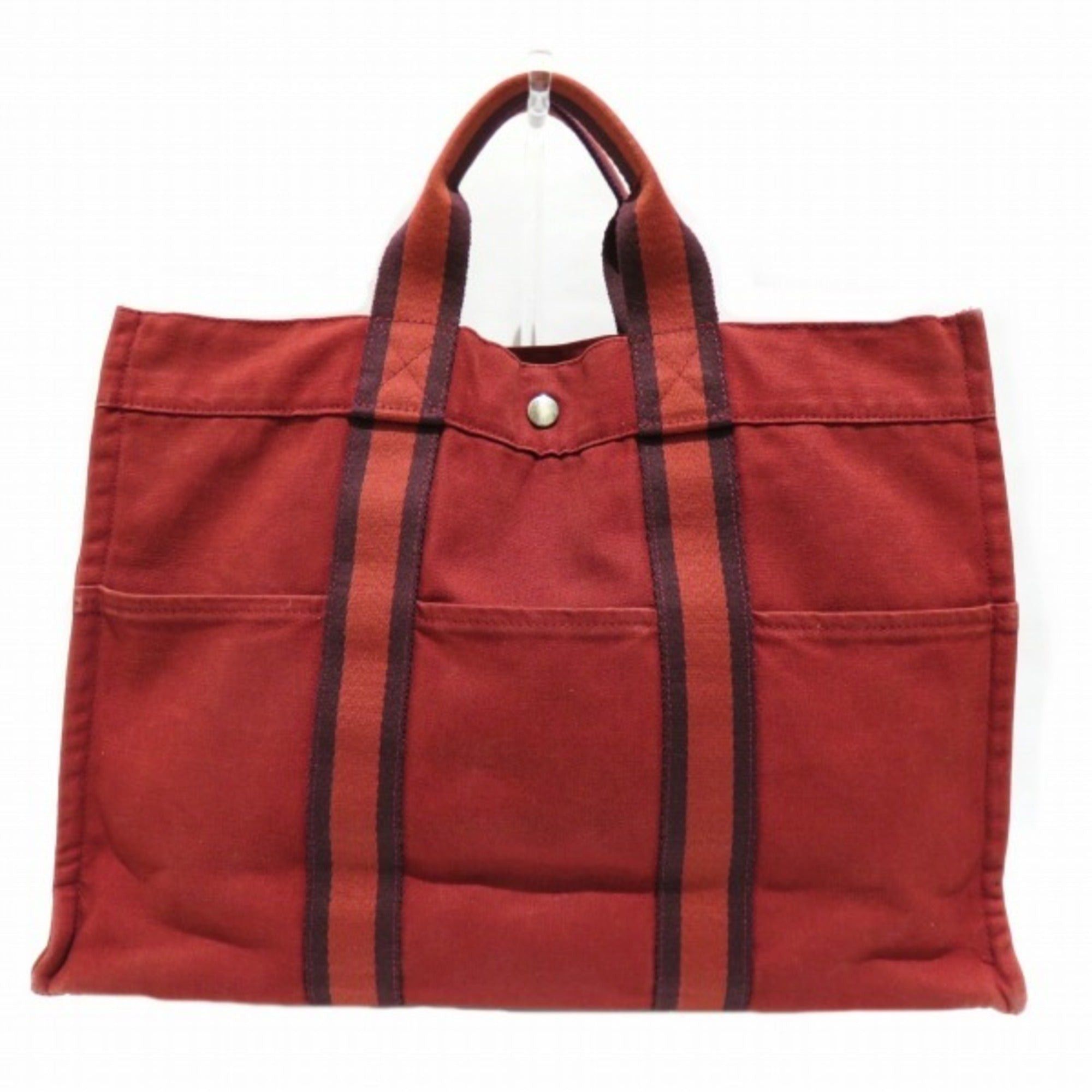 image of Hermes Fool Toe Mm Bag Tote Men Women in Red