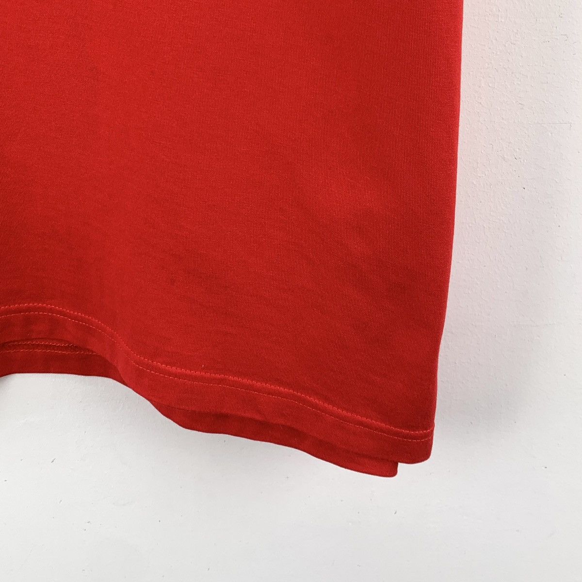 Burberry Burberry Red Deer Print Cotton Crew Neck T-shirt K26WX Size US S / EU 44-46 / 1 - 5 Thumbnail