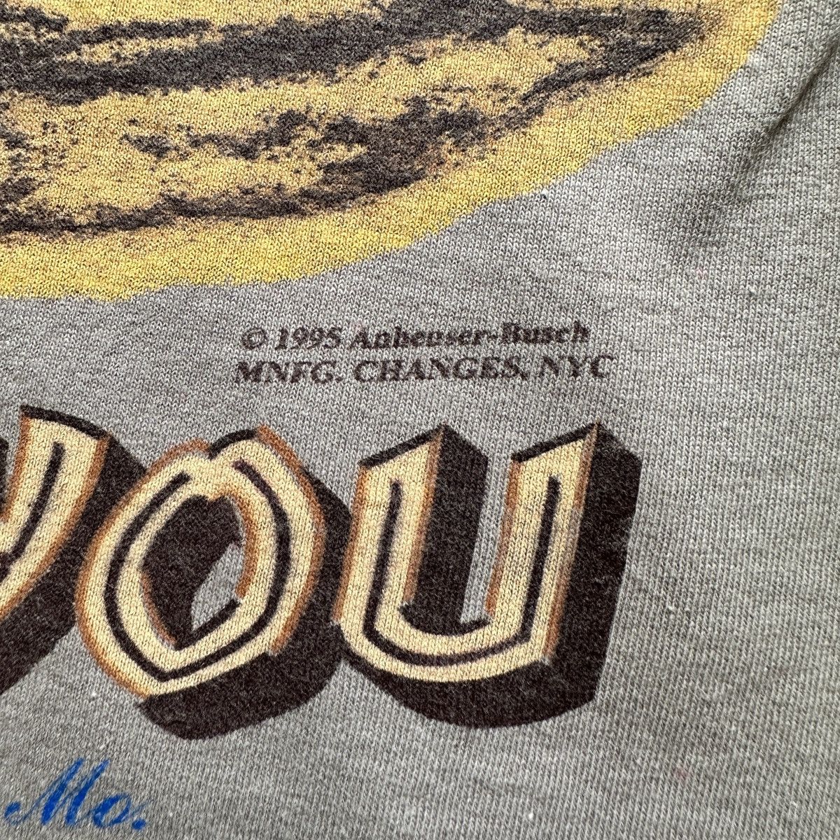 Budweiser Vintage 1995 Budweiser "This Bud's For You" Ants Graphic Tee Size US XL / EU 56 / 4 - 4 Thumbnail