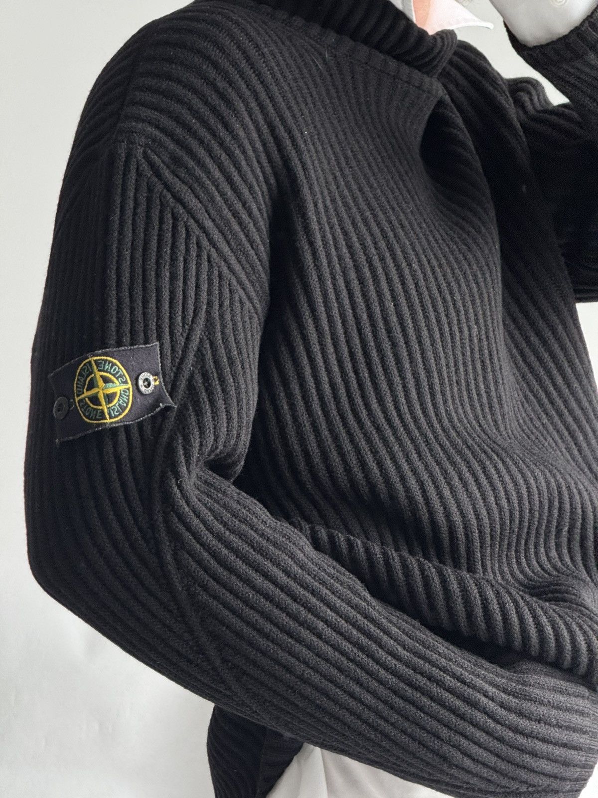 Stone Island 90s Vintage Stone Island Knitted Sweater Rare Old Money Size US XL / EU 56 / 4 - 6 Thumbnail