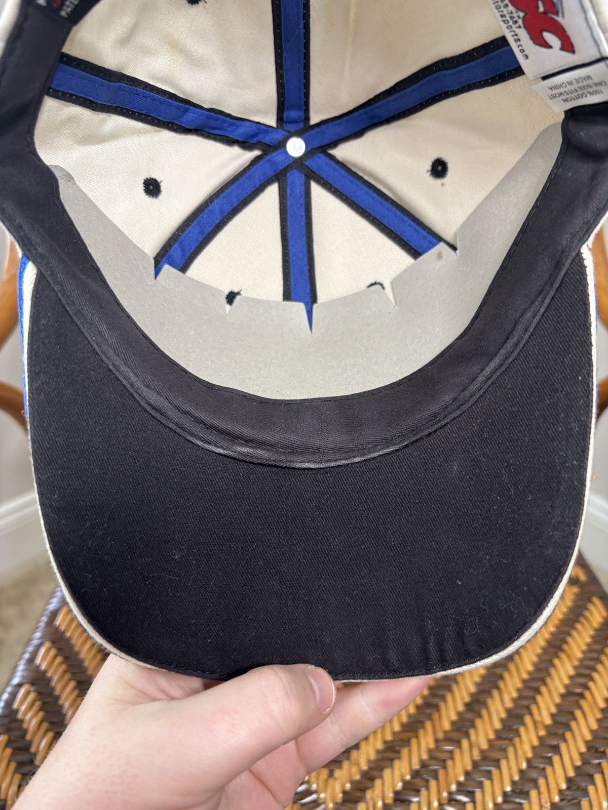 NASCAR Vintage NASCAR Nextel Racing Hat Y2K Flames Size ONE SIZE - 5 Thumbnail
