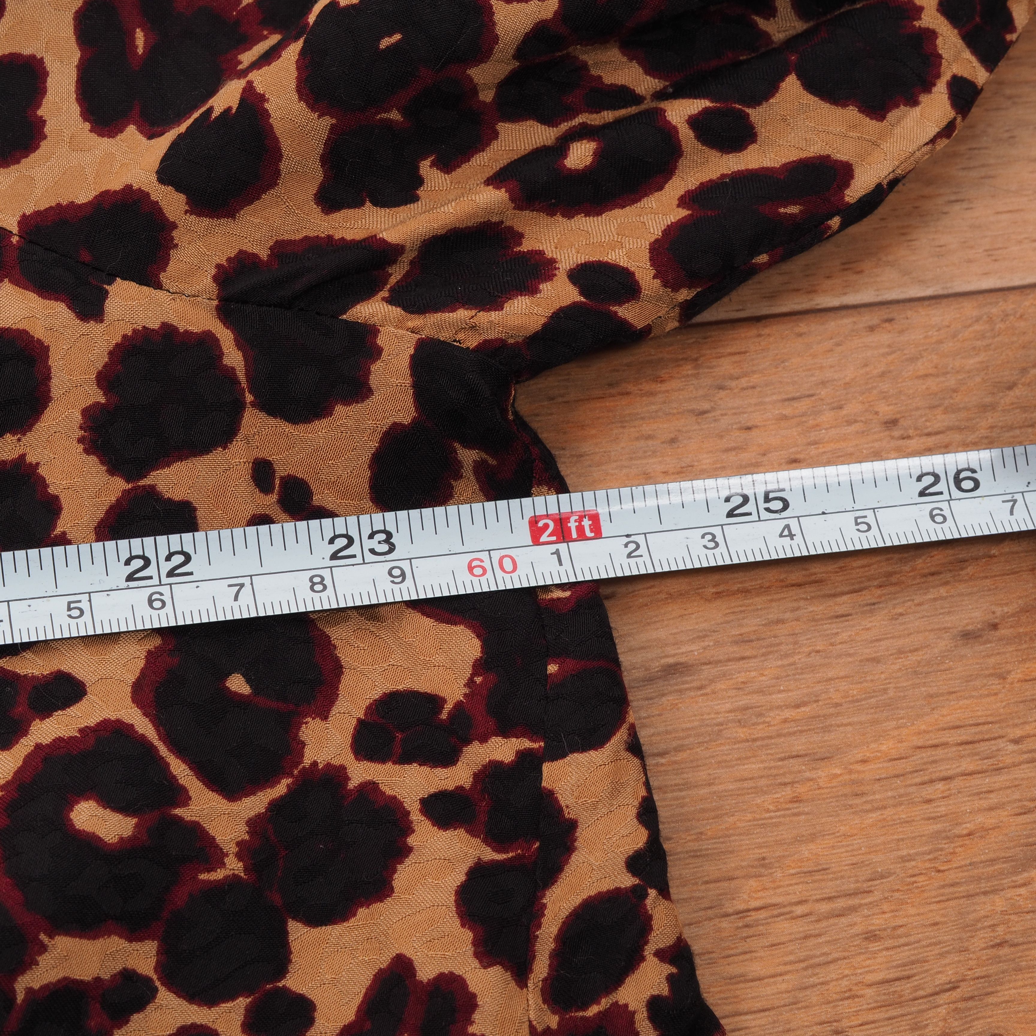 ba&sh Ba&sh Tim Animal Print Long Sleeve Blouse Shirt Size M / US 6-8 / IT 42-44 - 9 Thumbnail