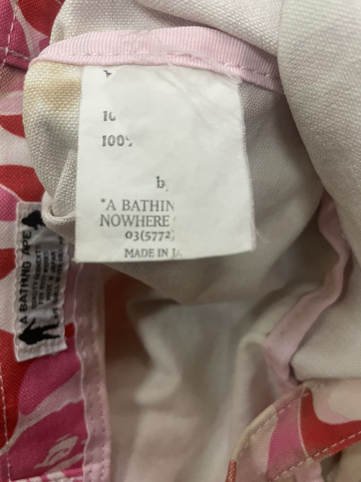 Bape ABC Camo Tote Bag Size ONE SIZE - 7 Thumbnail
