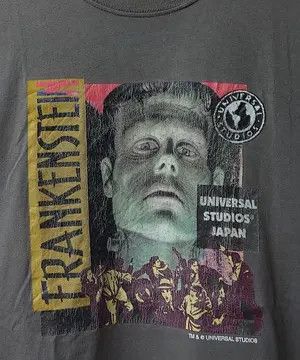 Universal Studios × Vintage Vtg Frankenstein Universal Studio Japan Movie Tshirt Size US L / EU 52-54 / 3 - 3 Thumbnail