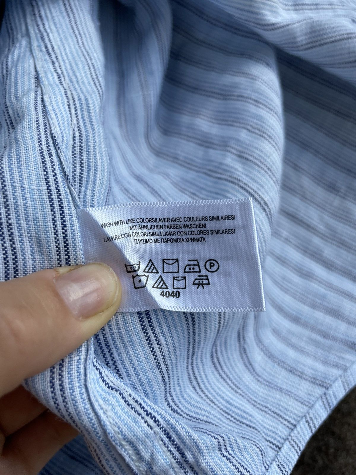 Brooks Brothers Brooks Brothers Linen Shirt Size US L / EU 52-54 / 3 - 8 Thumbnail