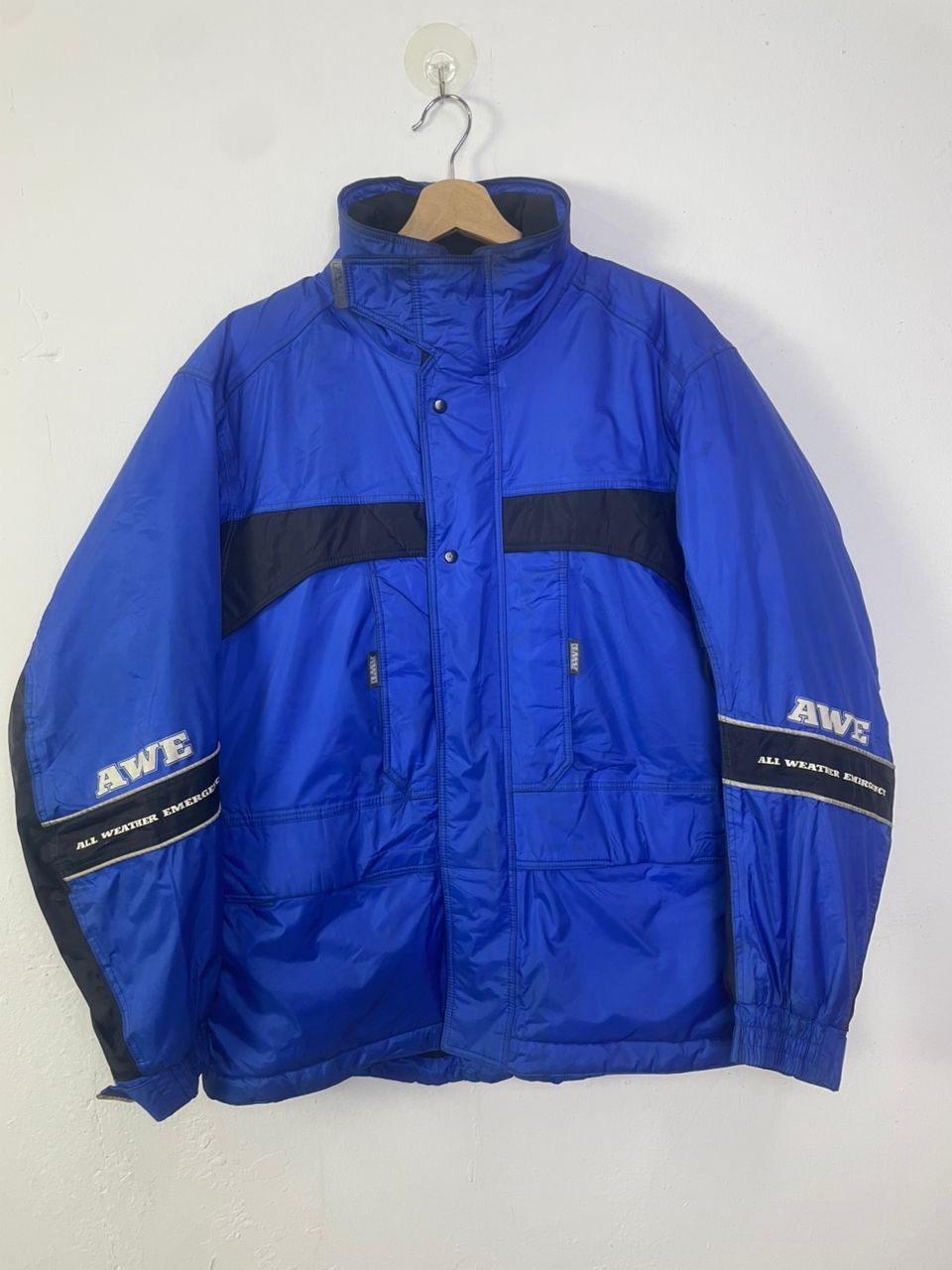 Japanese Brand × Vintage × Yamaha Vintage Yamaha All Weather Emergency Jacket Size US L / EU 52-54 / 3 - 1 Thumbnail