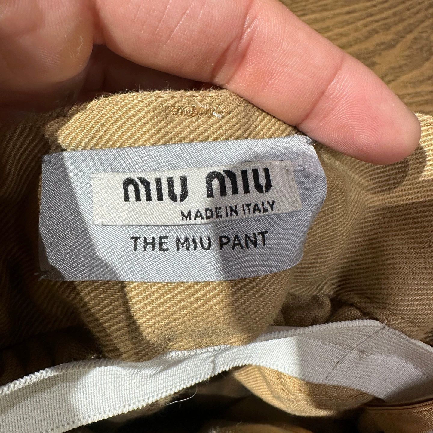 Miu Miu MIU MIU Logo Bouffant Shorts 36 Cotton Size 25" / US 0 / IT 36 - 3 Thumbnail