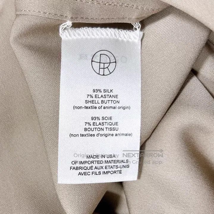 The Row The Row Grey Silk Shirt Size M / US 6-8 / IT 42-44 - 7 Thumbnail
