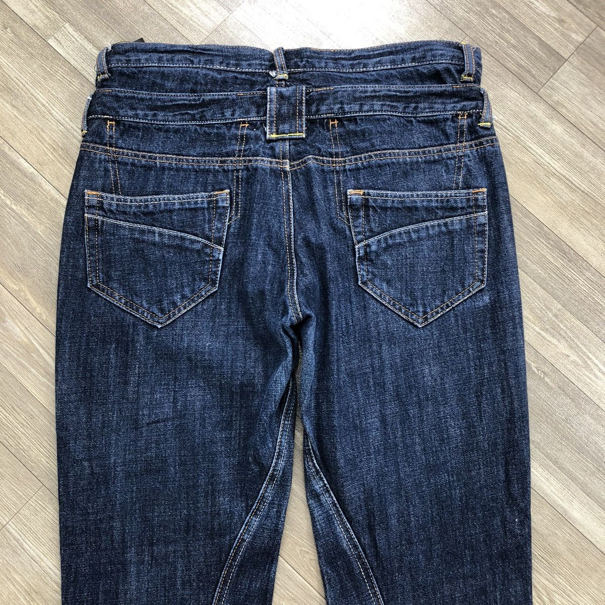 If Six Was Nine × Japanese Brand × PPFM Y2K Spunky Gals Double Waist Multipocket Bust Pants Jeans Size US 36 / EU 52 - 19 Thumbnail