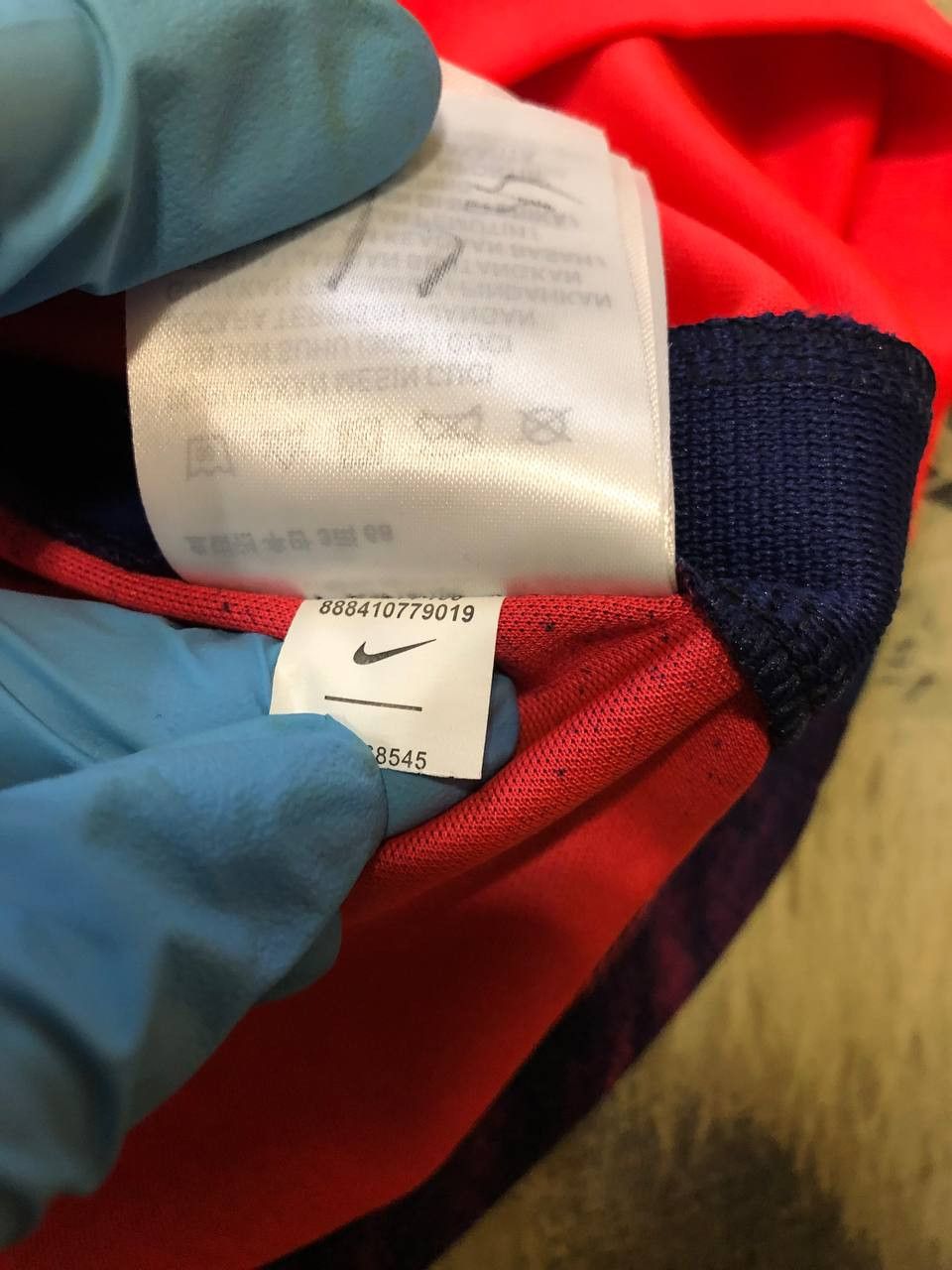 Nike Nike Football Shirt Atletico Madrid Home Soccer jersey Size US L / EU 52-54 / 3 - 3 Thumbnail