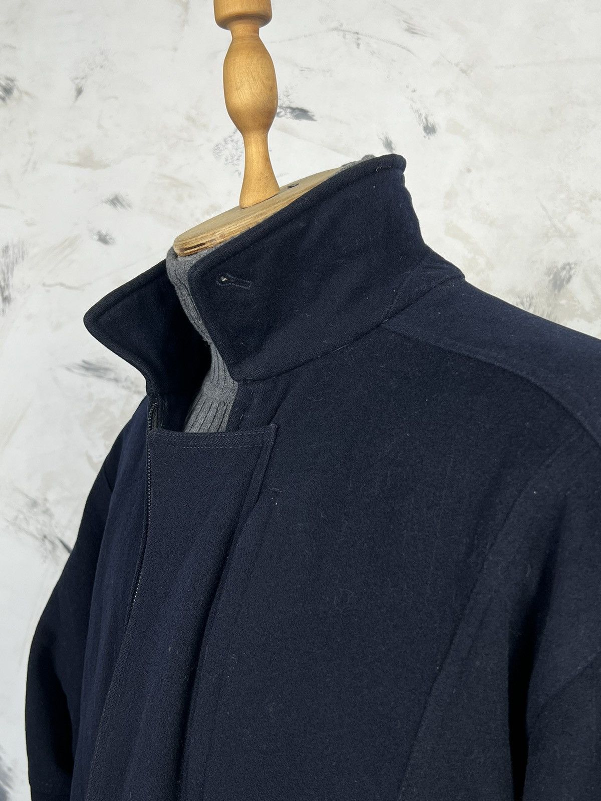 Burberry Vintage Burberrys Wool Bomber Jacket Size L Size US L / EU 52-54 / 3 - 3 Thumbnail