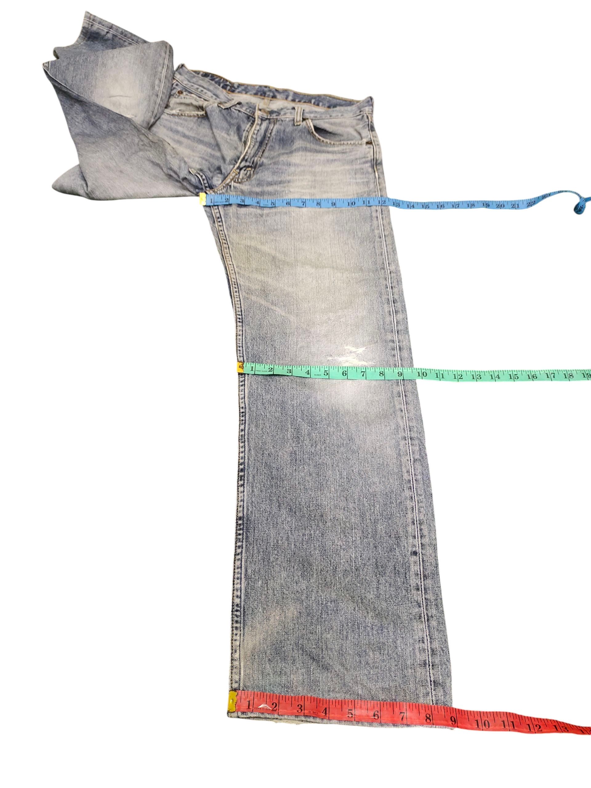 Kapital Vintage Levis 503 Clawmark Distress Faded Denim Jeans Size US 31 - 15 Thumbnail