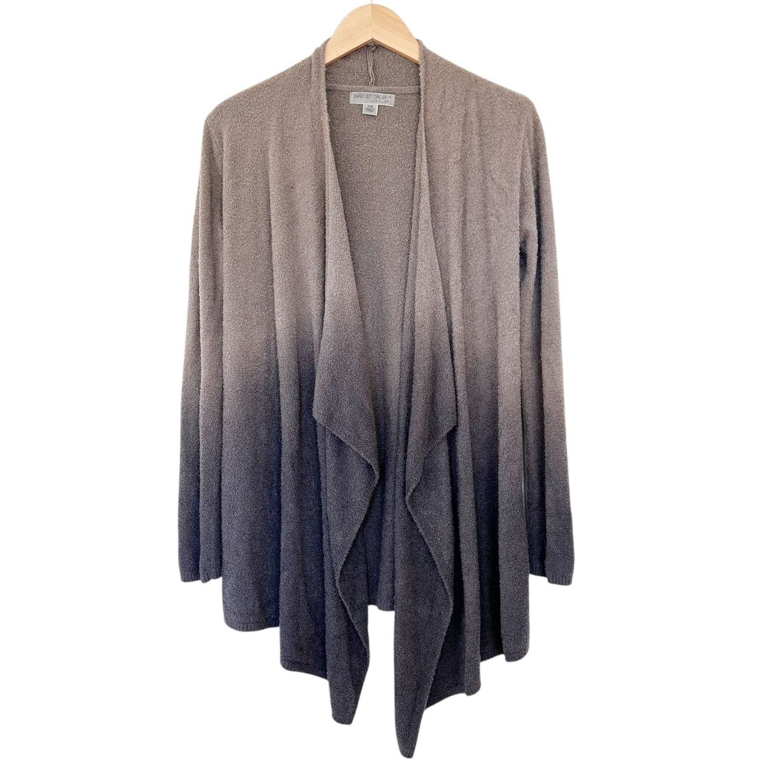 Other Barefoot Dreams Cozychic Ultra Lite Brown Ombre Cardigan S/M Size S / US 4 / IT 40 - 1 Thumbnail