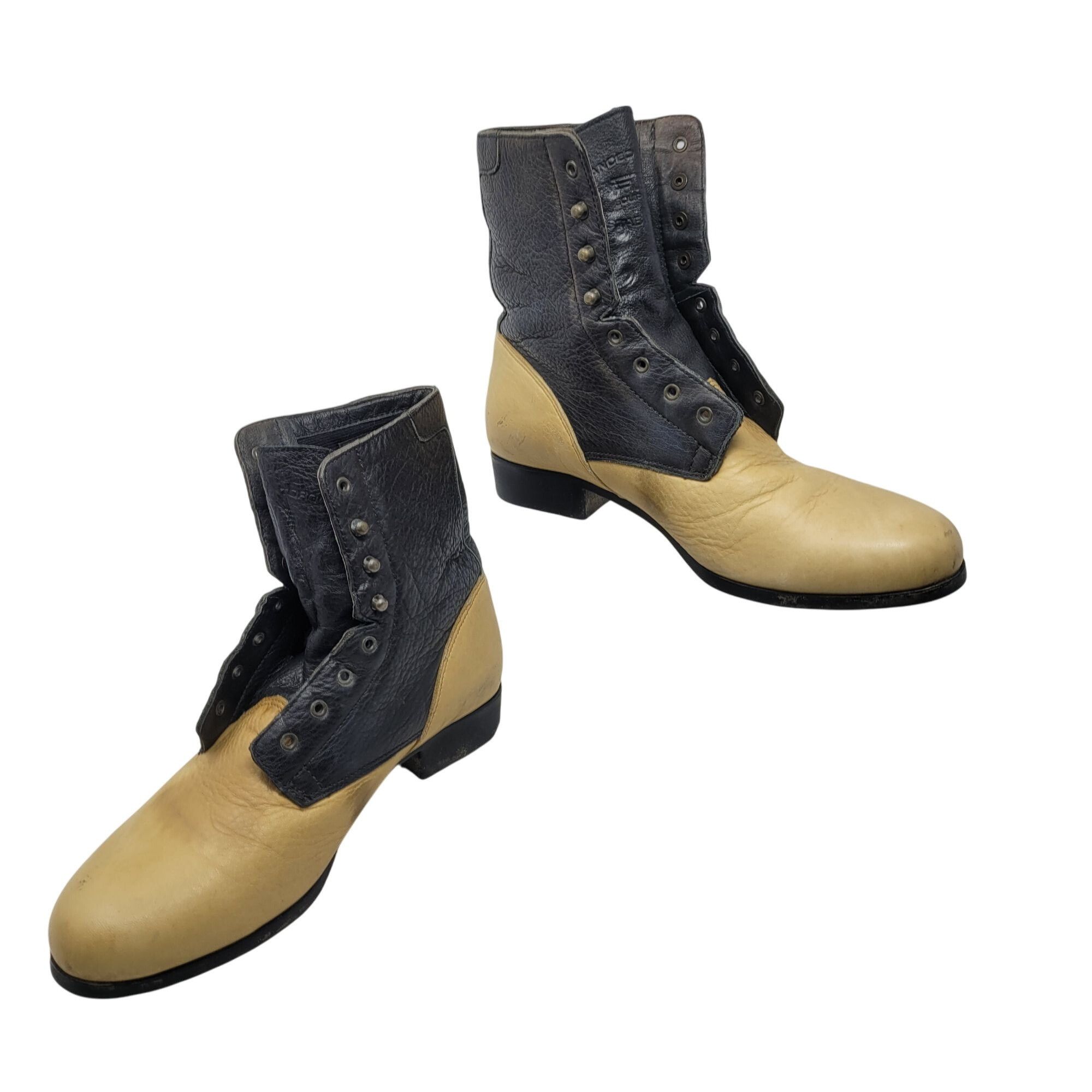 Ariat Ariat Womens Western Leather Ankle Boots 11 Color Blocked B Size US 11 / IT 41 - 1 Thumbnail
