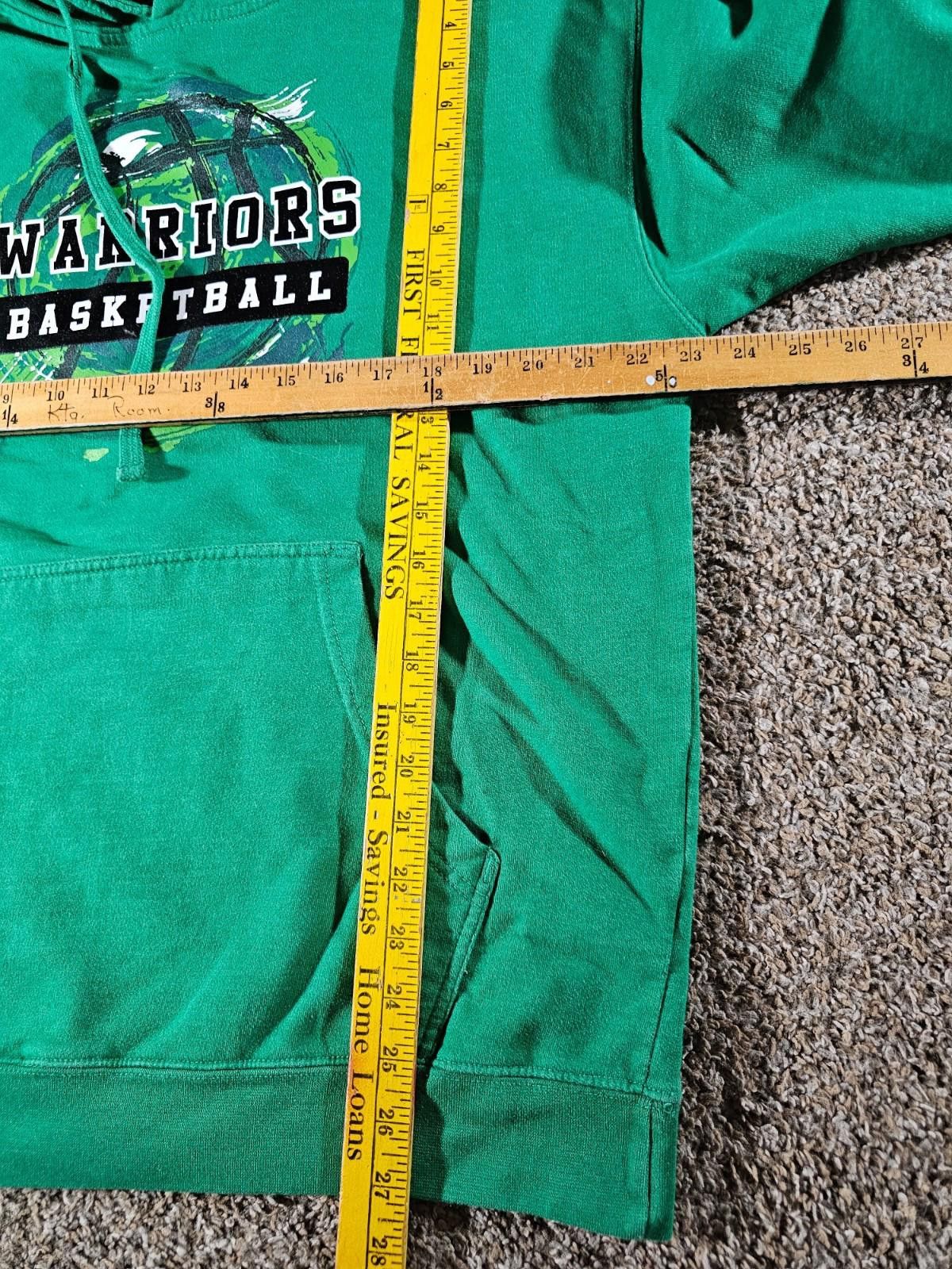 Designer Warriors Basketball Independent Trading Company Hoodie L Size US L / EU 52-54 / 3 - 5 Thumbnail