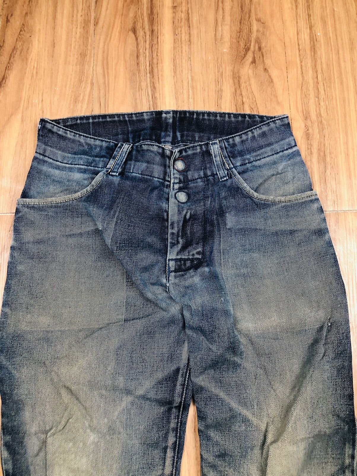 Levi's Levis Distressed Jeans (34) Size US 30 / EU 46 - 3 Thumbnail