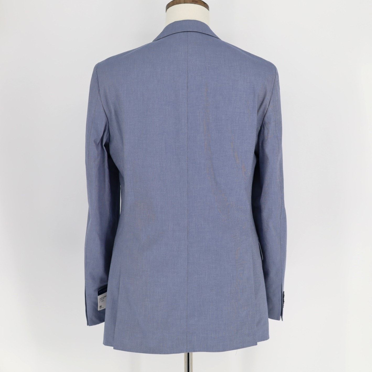 Tommy Hilfiger Tommy Hilfiger Men's Blue Cotton Modern Suit Jacket Size 38L Size 38L - 5 Thumbnail