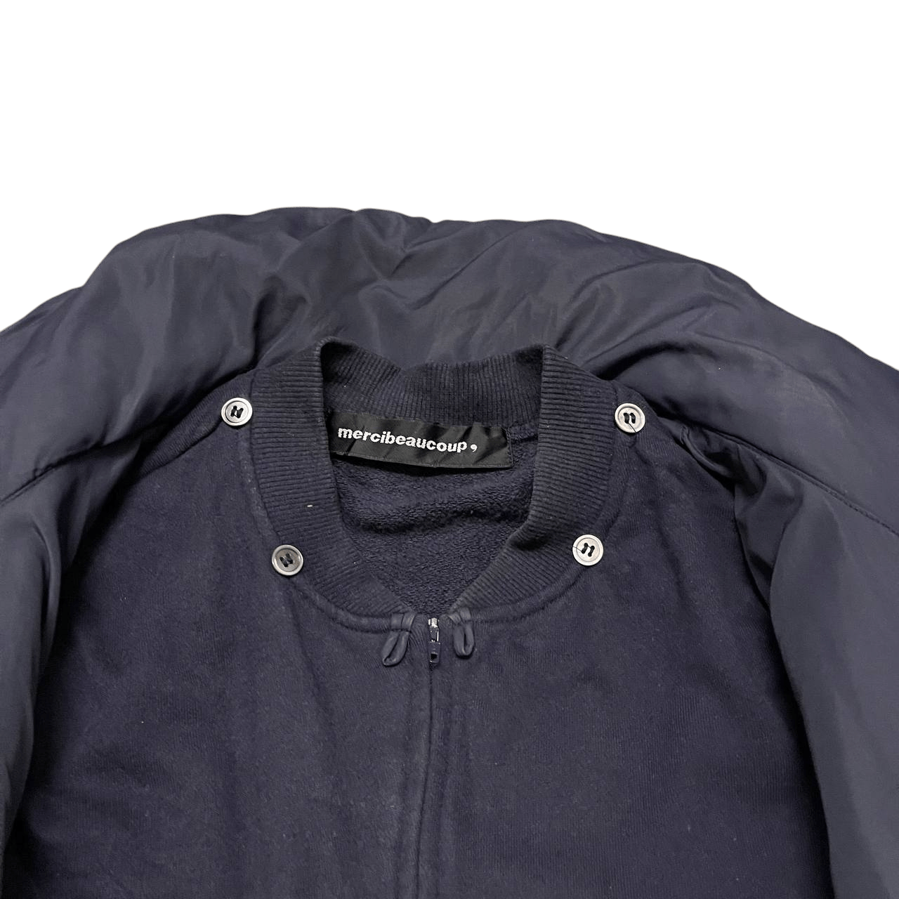 Issey Miyake Vintage Issey Miyake Mercibeaucoup Wool Puffer Jacket Size US M / EU 48-50 / 2 - 9 Thumbnail