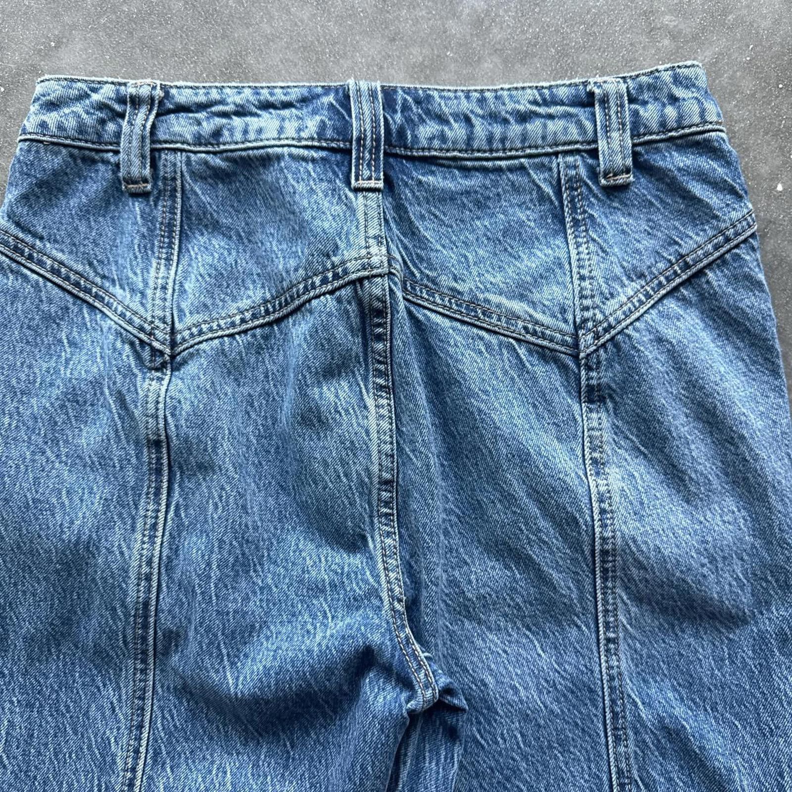 Other Light Wash Flare Relaxed Fit Denim Jeans Size 27" / US 4 / IT 40 - 4 Thumbnail