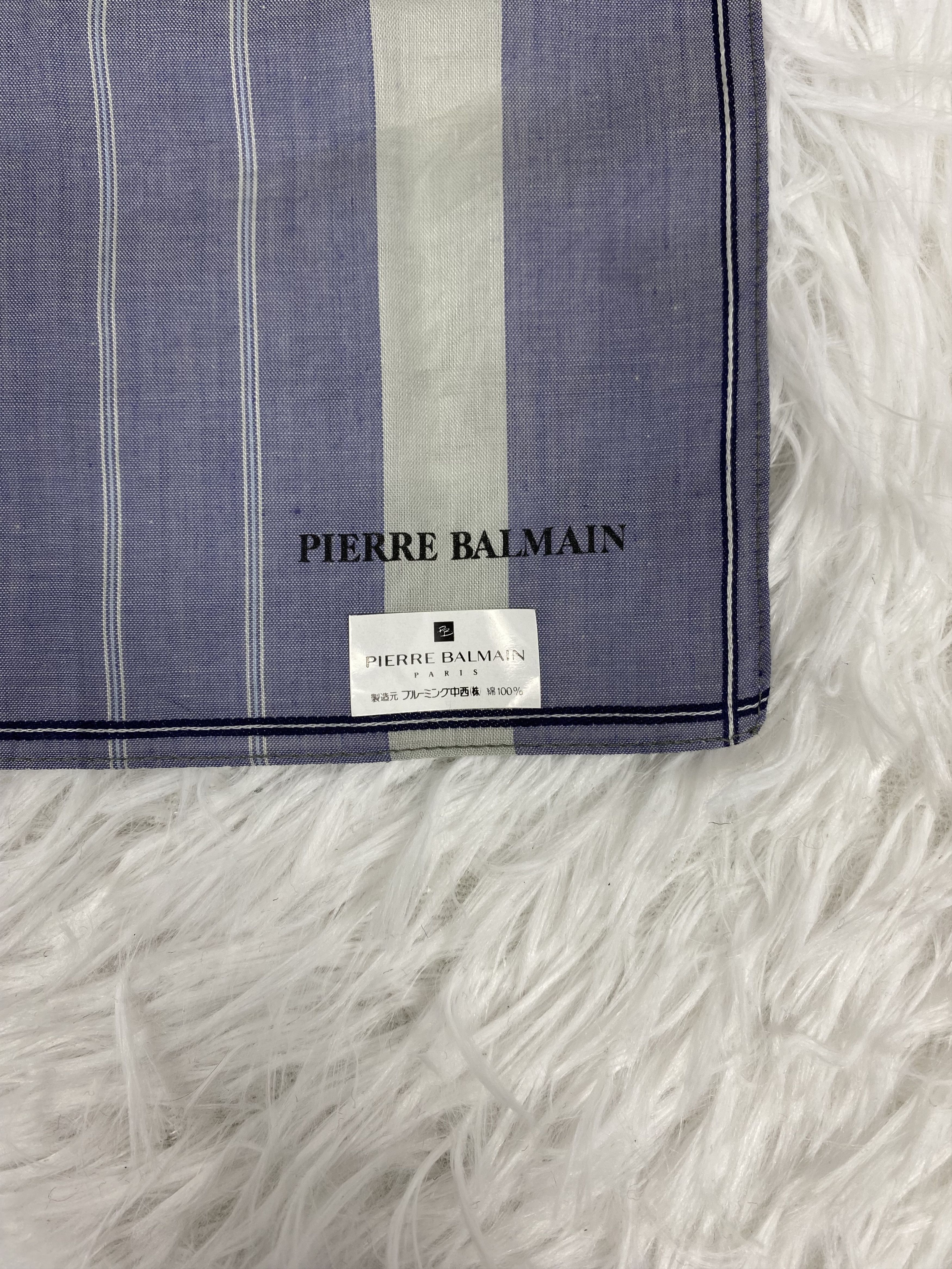 Pierre Balmain Vintage Pierre Balmain Handkerchief PH0041 Size ONE SIZE - 4 Thumbnail