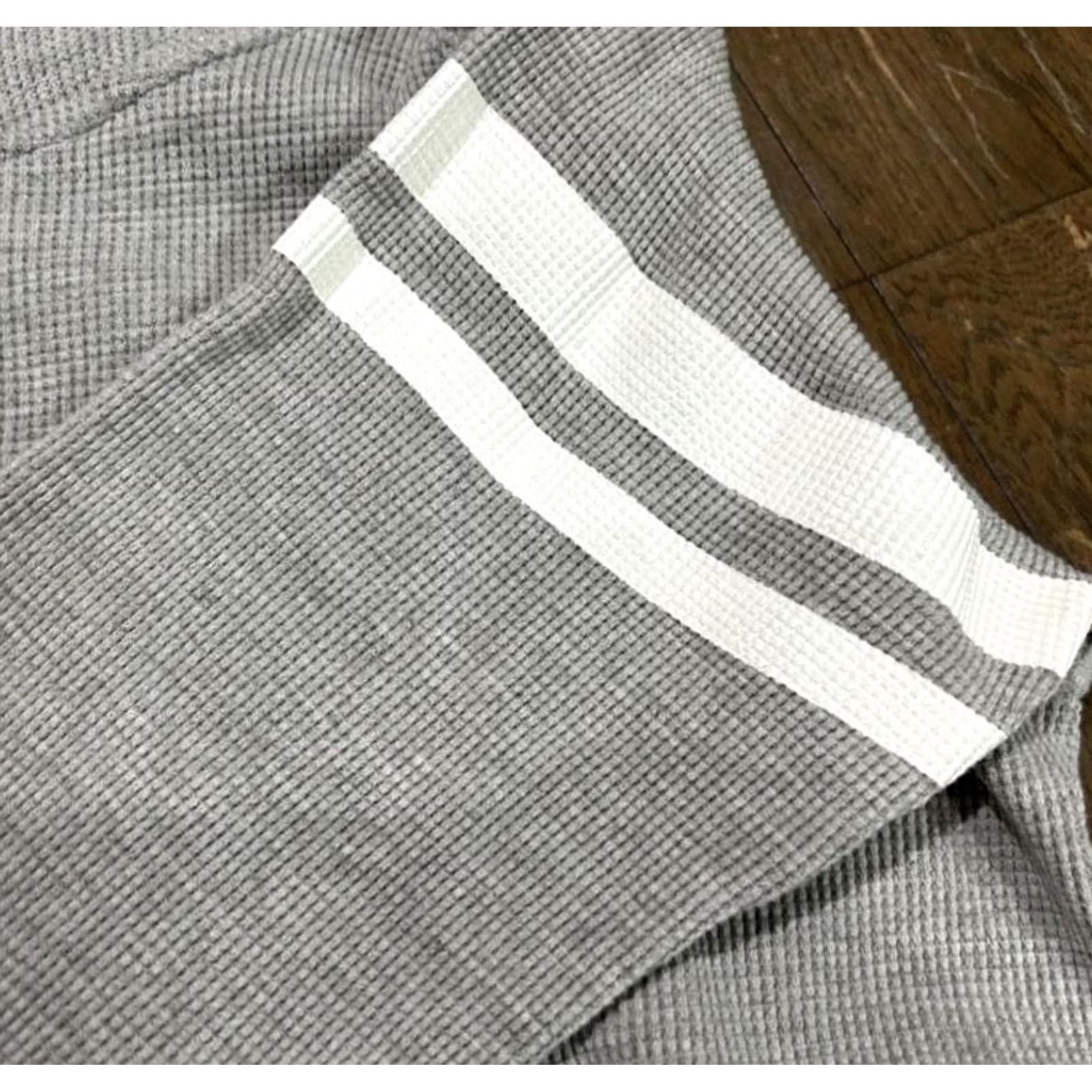 Vintage Momotaro Jeans Going to Battle Sweat Double Zip Hoodie L Gray Used Size US L / EU 52-54 / 3 - 3 Thumbnail