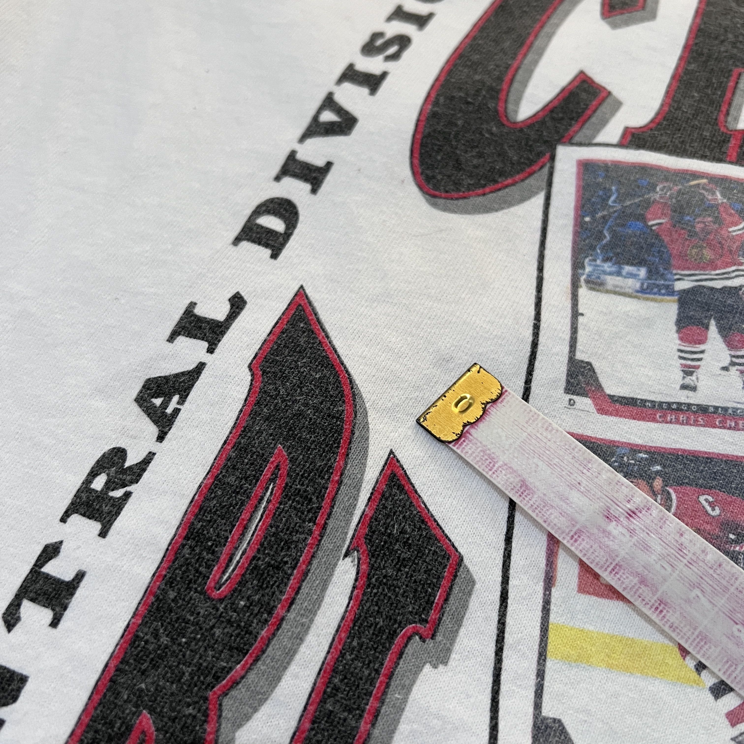 NHL Vintage Chicago Blackhawks NHL Photography Tee 2XL Hockey Size US XXL / EU 58 / 5 - 10 Thumbnail