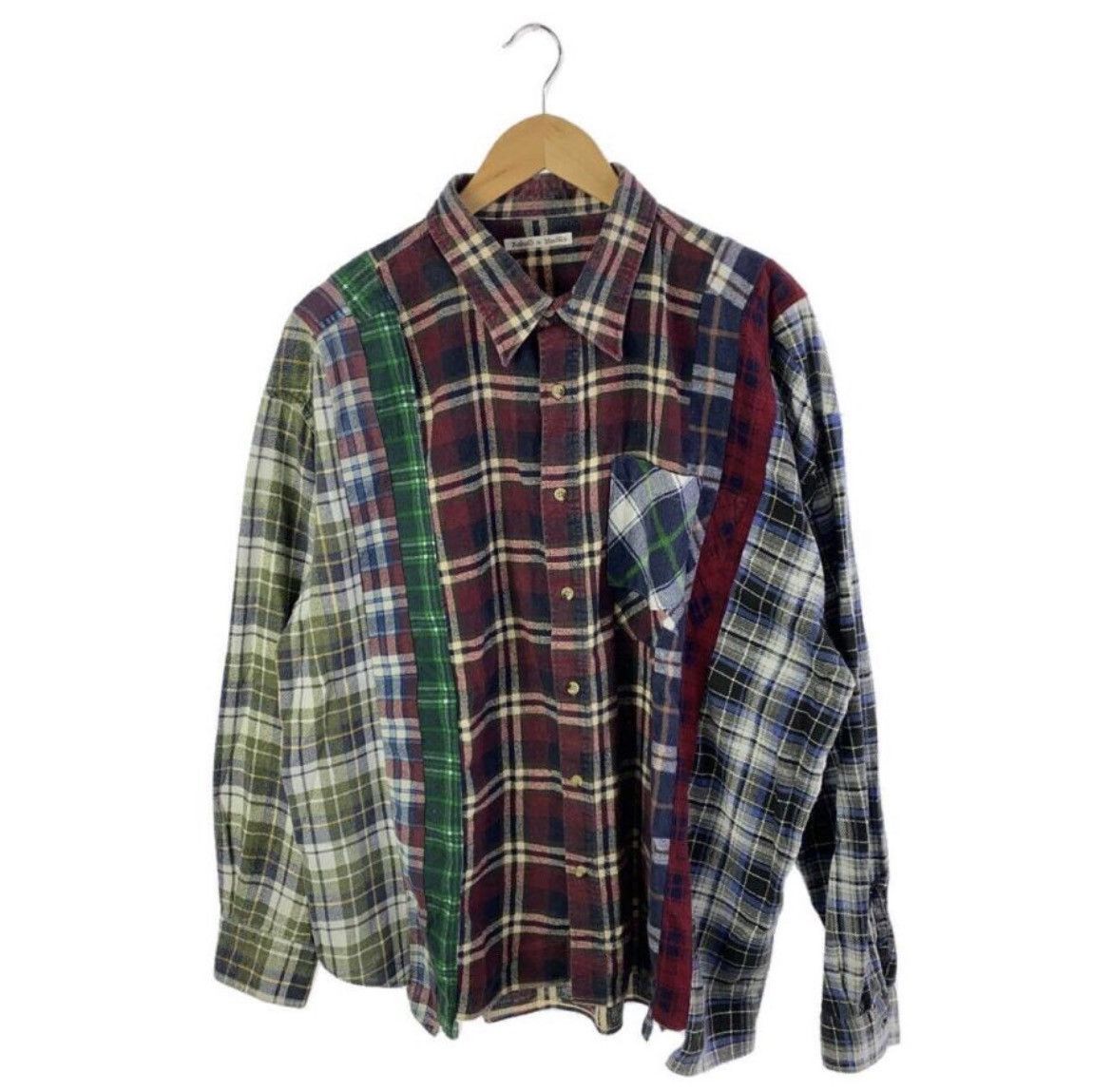 image of Rebuild By Needles Flannel Shirt, Men's (Size Small)