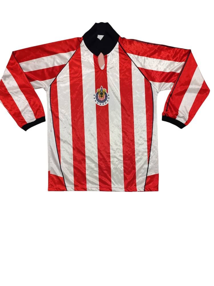 Vintage long sleeve Chivas de Guadalajara soccer jersey