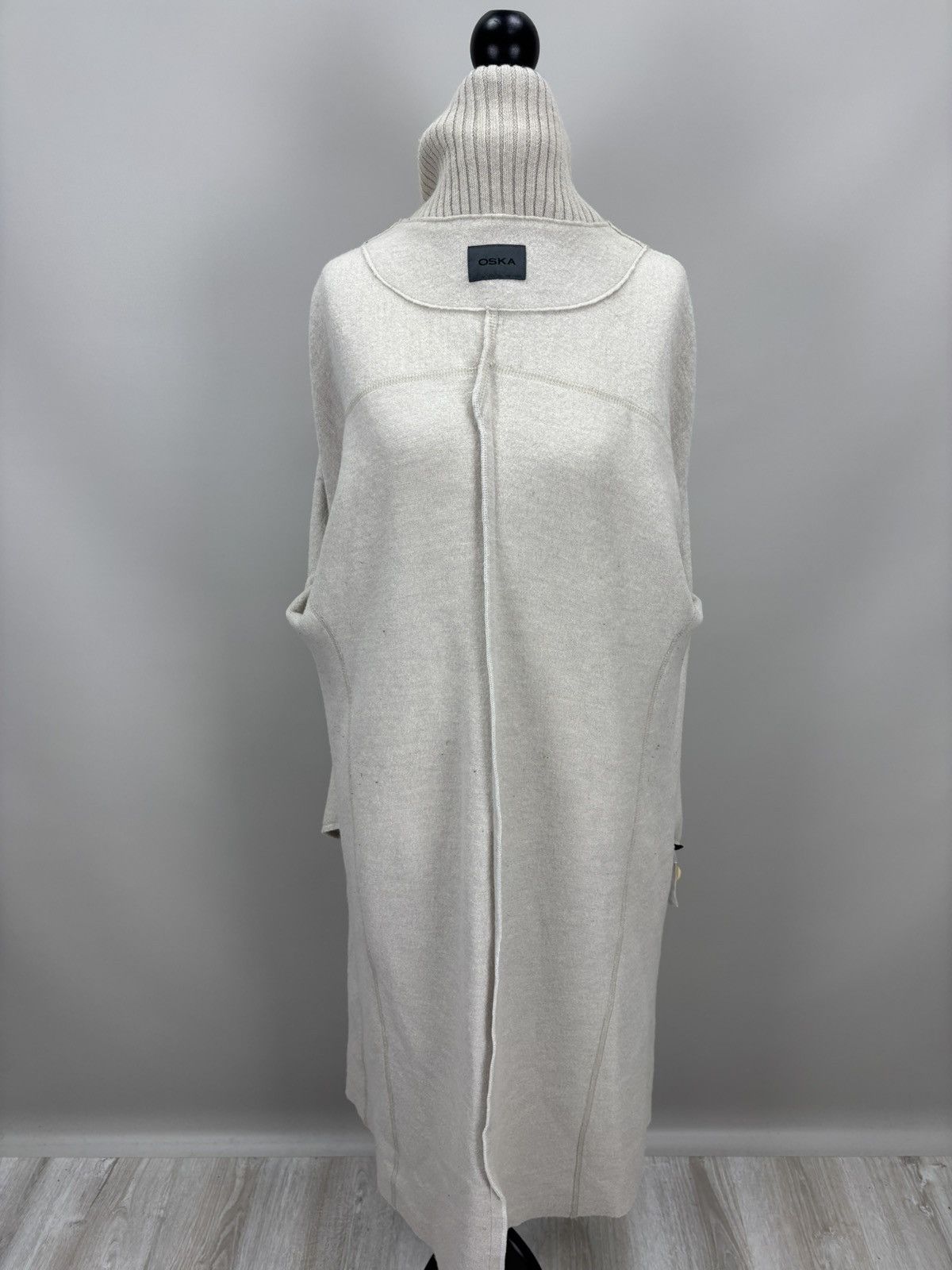 OSKA Womens wool coat OSKA Size 4 Color White Size L / US 10 / IT 46 - 15 Thumbnail