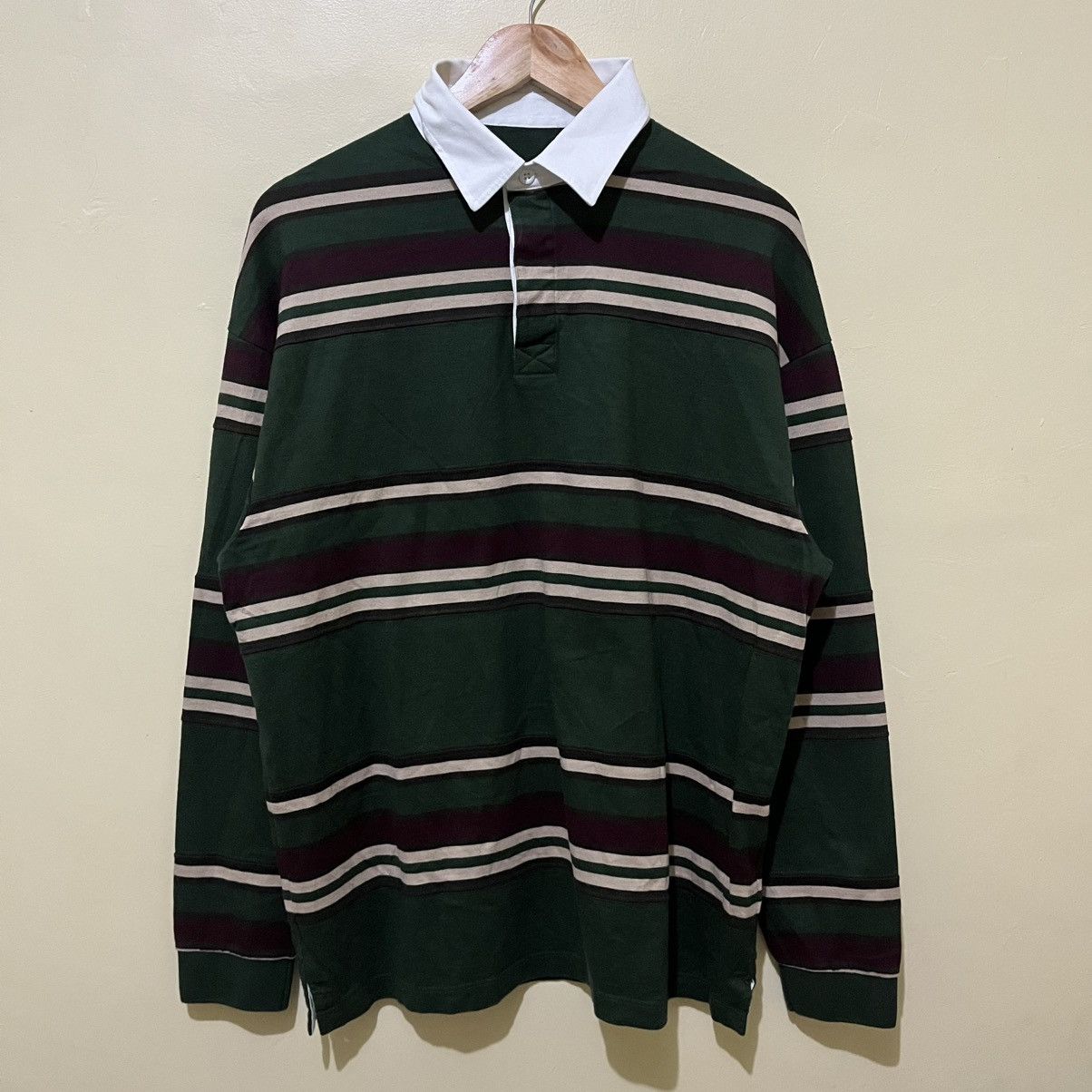 Loro Piana LORO PIANA - POLO FLEECE JERSEY STRIPES Size US L / EU 52-54 / 3 - 2 Thumbnail