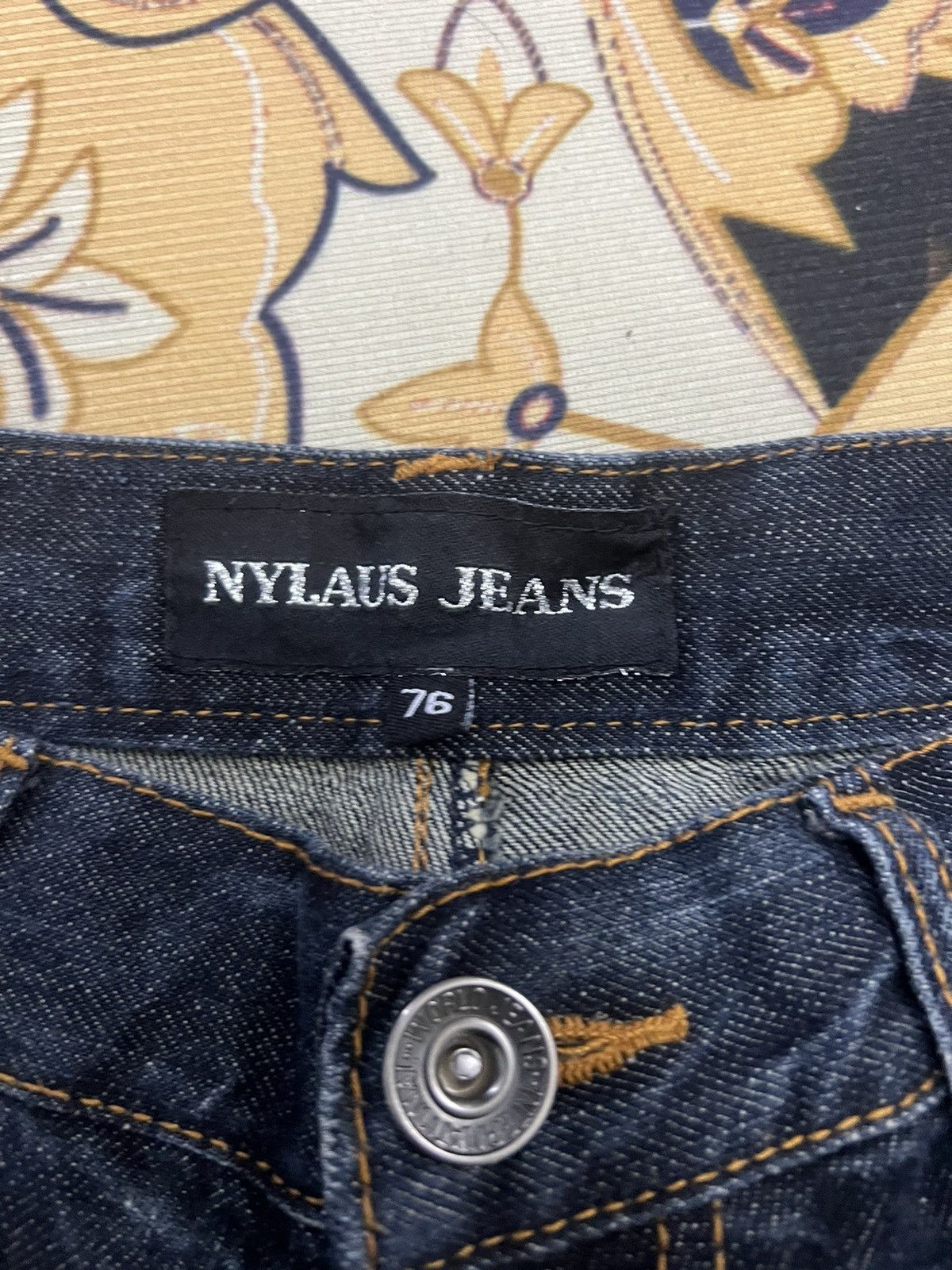 Other DOUBLE WAIST💥NYLAUS JEANS DISTRESSED DENIM PANT Size US 28 / EU 44 - 7 Thumbnail