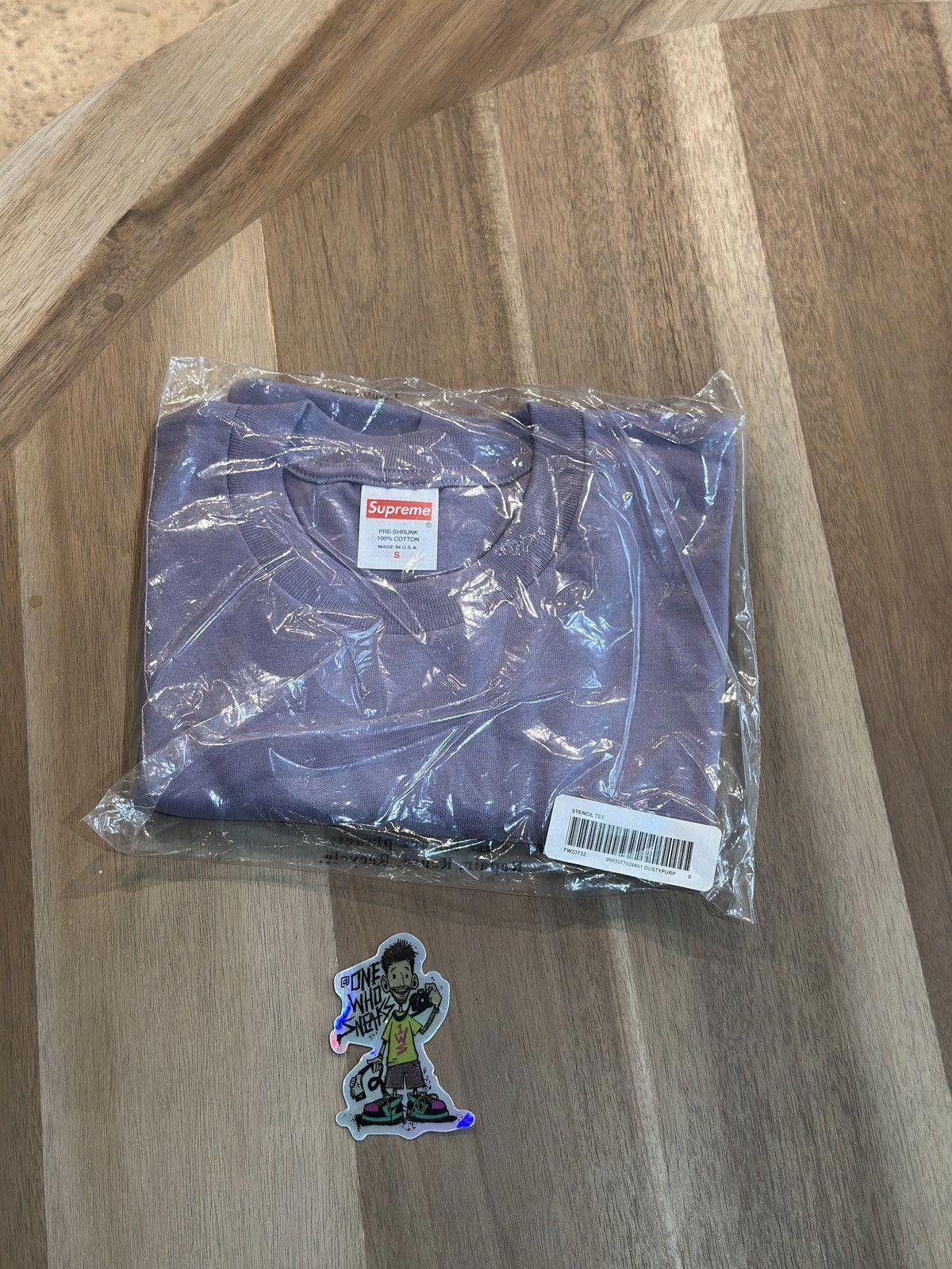 Supreme Supreme Stencil Tee Size Small Size US S / EU 44-46 / 1 - 2 Thumbnail