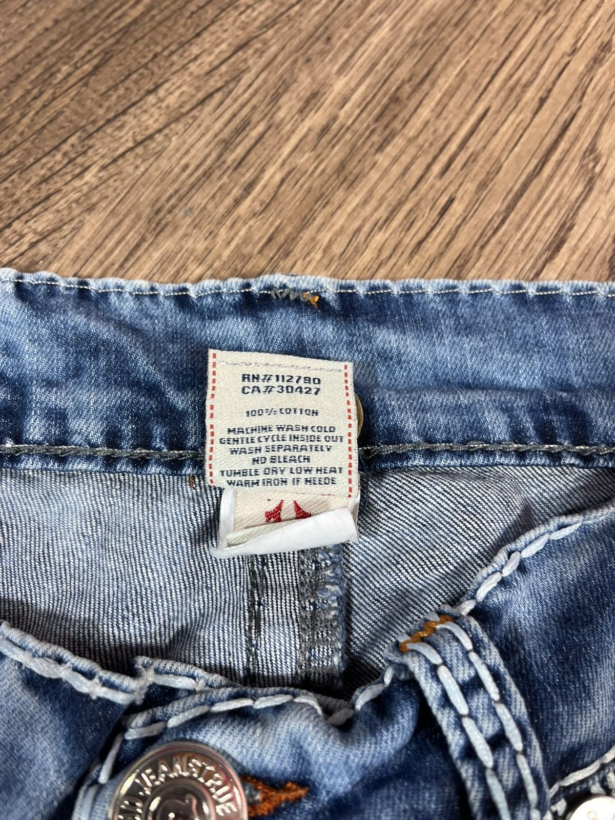 True Religion True Religion Vintage Jackson Y2K Denim Jeans Pants Size US 34 / EU 50 - 12 Thumbnail