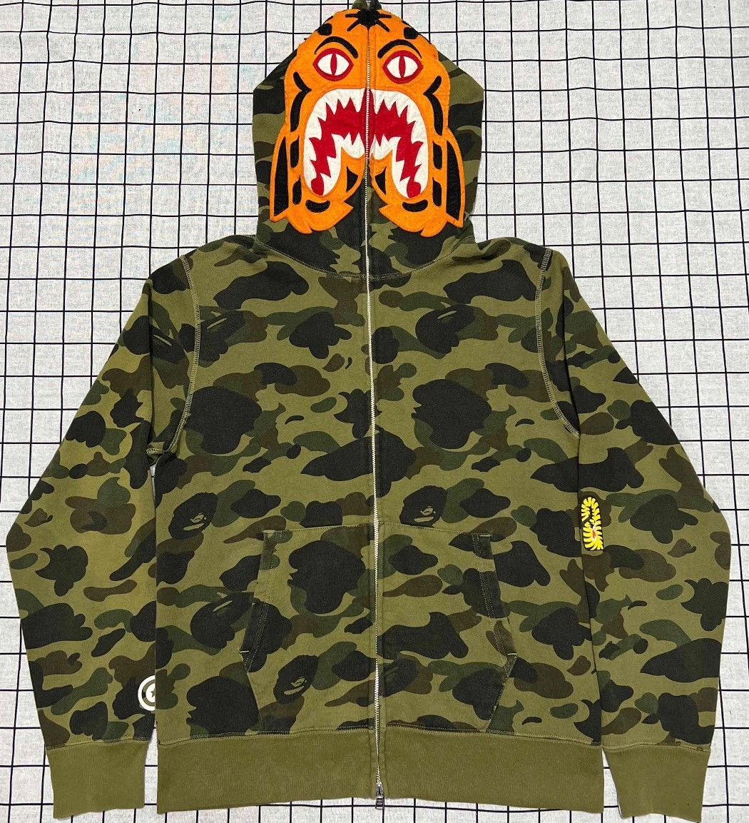 Bape Bape Tiger Camo Multi Light Jacket l Men Size US L / EU 52-54 / 3 - 1 Thumbnail